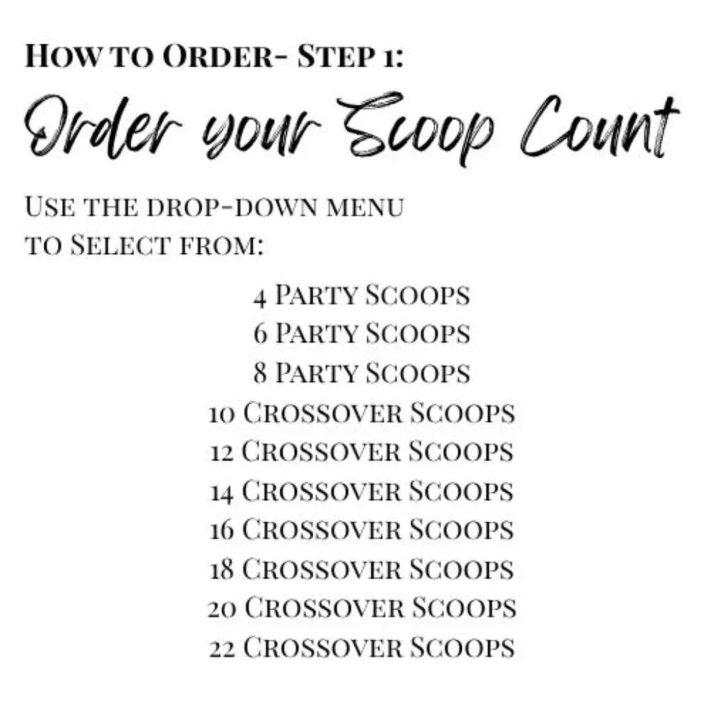 Etsy Mystery Box | Party Decorations & Crochet Fun -12 Scoop